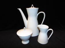 MCM Rosenthal STUDIO-LINIE White Porcelain Tea Pot, Creamer, Sugar Bowl, Germany picture