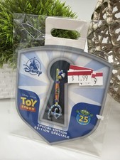 Disney Store Toy Story 25th Anniversary Collectible Key Pin Special Edition picture