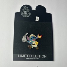 Disney Pin Stitch Bug Catcher Net LE 250 AP RARE picture