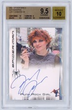 2007 Upper Deck Marvel Spider-Man 3 Auto Lucy Lawless Punk Rock Girl SP BGS 10 picture