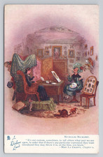 Nicholas Nickleby In Dickens Land Oilette Tuck Postcard Miss La Creevy Chapter x picture