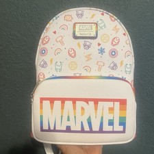 Disney Marvel Pride Collection Loungefly Backpack New With Tags NICE 🔥 picture