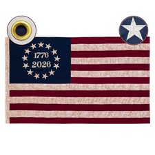 Ksheria 250th Anniversary USA Flag 3x5 ft, Vintage 1776 2026 picture