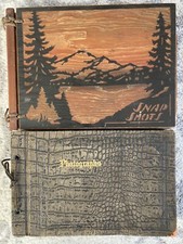 Antique Photo Albums (2) Mountaineering /High School/ Cross Country Trip 1926-39 picture