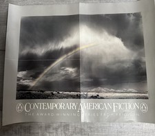 CONTEMPORARY AMERICAN FICTION: PROMOTIONAL POSTER Folded 24X19” Please See Pic picture
