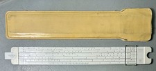 Vintage FULLERTON-ACU scientific Slide Rule #400 Mannheim w Case USA VG Cond picture