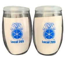 Pre Owned International Brotherhood of Teamsters Local 205 Lot of 2 Cups Lid picture