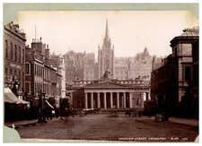 England, London, Hanover Street, J.V. Vintage Print, Albumen Print 15x20 picture
