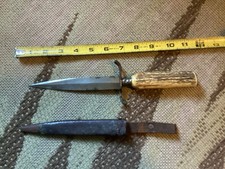 Vintage WW1 German Trench Combat Fighting Knife Dagger  picture