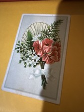 James R. Miller Flower Victorian Trade Card picture