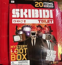 Skibidi Toilet Mystery Loot Box Series One Blind Pack 20 Items Figure Weapon picture