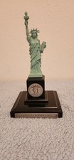 1986 Centennial Danbury Mint Statue of Liberty Plated Copper from Real Statue picture