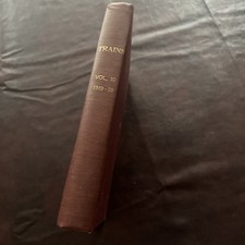 Trains Magazine Bound Volume 10 Nov 1949 - Oct 1950 picture