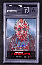 Ken Kirzinger Signed 2025 Horror Legends 1/1 Jason Voorhees Sketch Franberr Auto picture