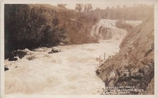 Deschutes River OR Oregon Cline Falls Central Oregon RPPC Photo Postcard 31A picture