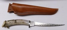 Silver Stag SSF7.0 Fillet Fixed Blade Knife Brown Leather Sheath Genuine NEW picture