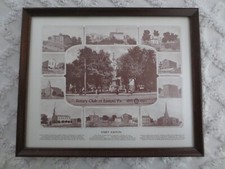 50th Anniversary ROTARY CLUB OF EASTON, PA Framed Print - 10-1/2