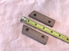 REPLACEMENT  WALNUT GRIP PANELS FOR WWII CZECH CZ-24 VZ-24 VZ-23 MAUSER BAYONET picture