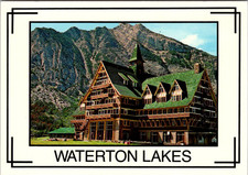 Waterton Lakes National Park Alberta Canada Vintage Postcard TPQ32 picture