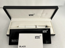Montblanc Bonheur Fountain Pen, Platinum trim, 14K Nib, Discontinued, Box, Paper picture
