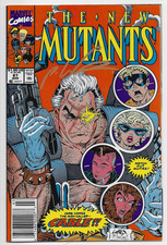 New Mutants #87 NM High Grade Key 1st App. Cable Signed by Rob Liefeld Marvel picture