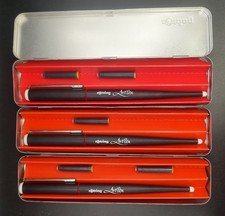 rOtring Calligraphy Artpen - Lot of 3 - Size 1.1 - Size 1.5 & Size 2.3 picture