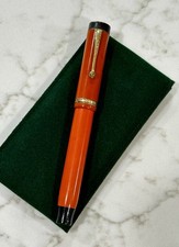 Vintage 1920s Parker Duofold Senior Big Red 14k Nib Fountain Pen - Unrestored picture