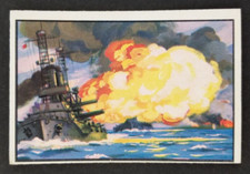 Vintage 1954 Bowman U.S. Navy Victories Card #11 (Pretty Sharp) picture