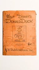 Walt Disneys Donald Duck nn Whitman 1938 Bubble Pipe Cover Missing Front Cover picture