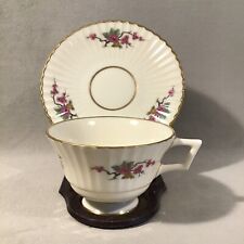 PV07074 Vintage EUC Lenox Porcelain Lenox MING TEMPLE - Cup & Saucer Set (s) picture