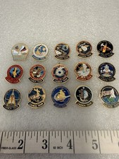 Launch Team Pin Lot Of 15 Vintage NASA picture