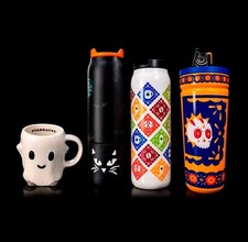 AUTHENTIC 2026 Starbucks Mexico Halloween Collection SET picture