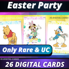 Topps Disney Collect Easter Party Only Rare & Uncommon [22 DIGITAL } picture