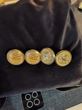 Bridle Rosette's Harness Farm Collection 2 Pair 2 in brass and glass picture