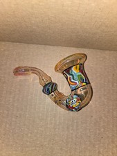 heady glassy by:T FUNK GLASS custom funked n fumed monster Sherlock bowl bong 5
