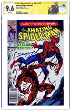 Amazing Spider-Man #361A.N CGC 9.6 SS Bagley 1992 3863489001 1st Carnage picture