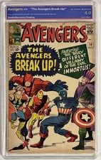 The Avengers #10 Graded 4.0 1st Immortus Marvel Comics Nov 1964 picture