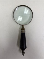 Vintage Magnifying Glass - Leather Wrapped Handle picture