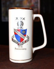 Vintage 1964 Fraternity Mug Cup 50th Ann. Fidelitas Amor et Artes picture