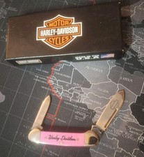 CASE XX USA KNIFE PINK HARLEY DAVIDSON BABY BUTTERBEAN 2014 62132 SS picture
