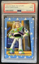 1995 Skybox Toy Story Buzz Lightyear #32 Rookie RC PSA 9 Mint Disney Pixar picture