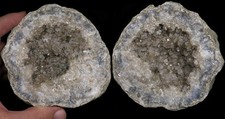 Amazing Chalcopyrite Crystals some Iridescent on Calcite 4-3/4
