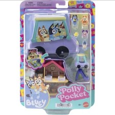 Polly Pocket Micro Dolls and Playset Bluey Compact with 7 Accessories picture