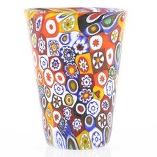 GlassOfVenice Murano Glass Millefiori Shot Glass - Multicolor picture