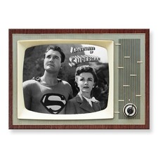 ADVENTURES OF SUPERMAN TV Show Classic TV 3.5 inches x 2.5 inches FRIDGE MAGNET picture