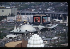 sl47 Slide 1964 New York World's Fair Kodak Pepsi Walt Disney