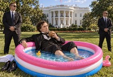 Franklin Pierce Presidential Pool Party AI-Created 13