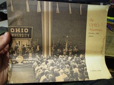 1965 Ohio University Athens Alumnus President's Convocation Dwight D Eisenhower picture