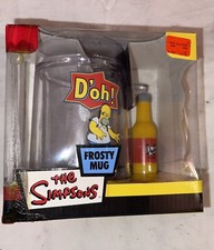 The Simpsons Homer Do’h Frosty Mug New and Sealed Blue Ridge Vintage 2003 NEW picture