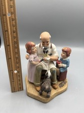 1982 Norman Rockwell The Toymaker Porcelain Figurine ICF Limited Edition picture